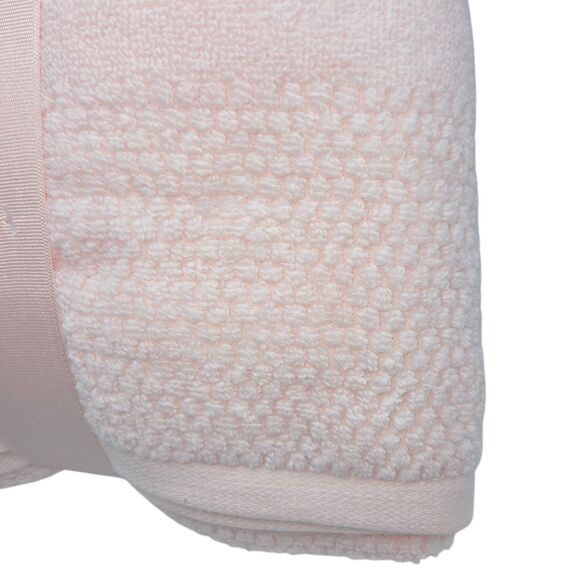Revive Luxury Bath 6pc Pink Cotton Towel Set Zero Twist 2Bath 2Hand 2Washcloths - Picture 6 of 8